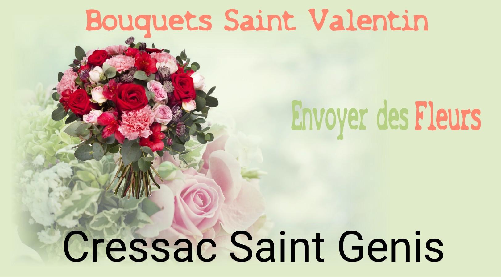 Roses de Saint-Valentin livrées à Cressac-Saint-Genis